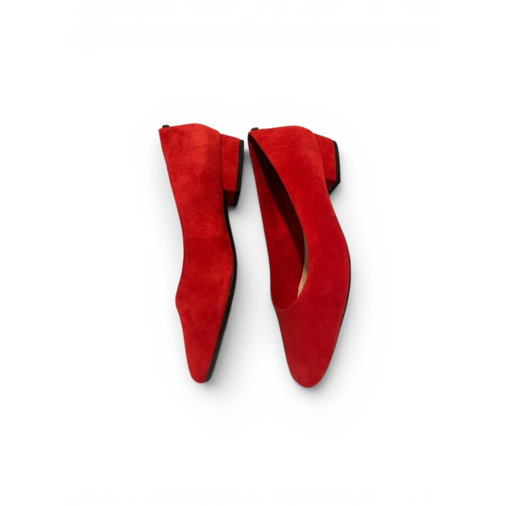Alex Marie Red Suede Flats – Bevier – Lorenz Red – Size 9W – NIB - Picture 2 of 7